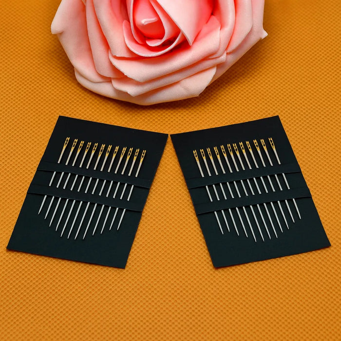 Pack X12 Agujas Para Coser A Mano Agujas Para Ciegos Agujas