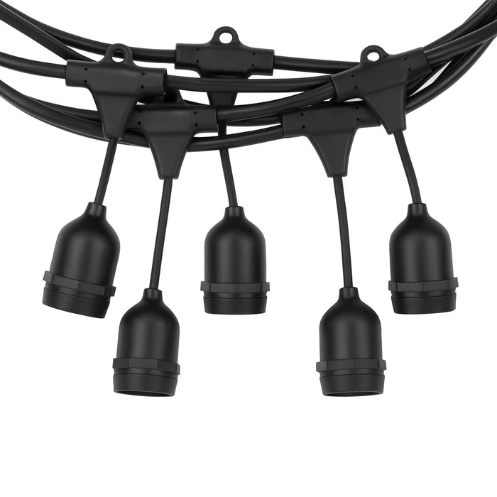 Soquete Guirnalda Luces Guirnalda Soquete Exterior Cadena 5m