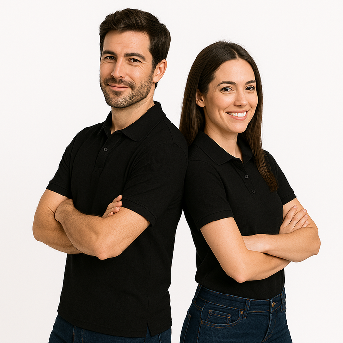 Polera Pique Unisex Manga Corta 100% Algodón Por Mayor Pique