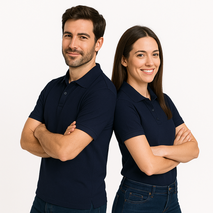 Polera Pique Unisex Manga Corta 100% Algodón Por Mayor Pique