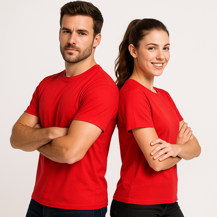 Polera Unisex Manga Corta 100% Algodón Liviana Estampado