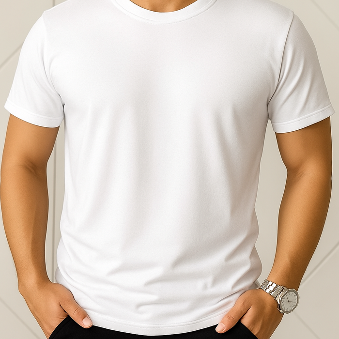 Polera Unisex Manga Corta 100% Algodón Liviana Estampado