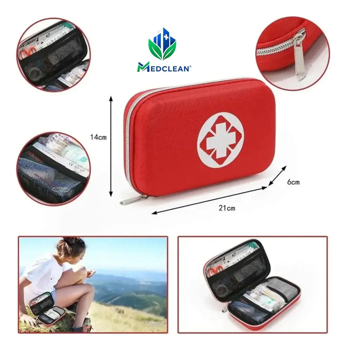 Botiquin Emergencia Primeros Auxilios Curacion Esteril 45pcs