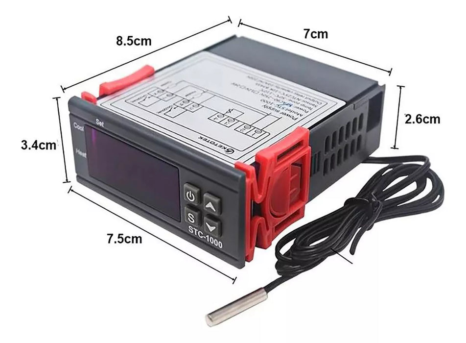 Termostato Digital Stc-1000 Control Temperatura