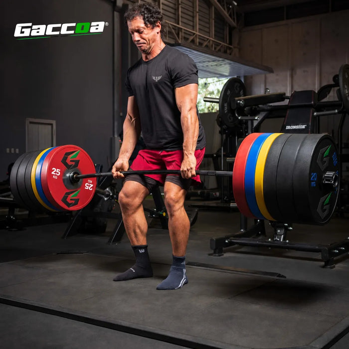 Disco Bumper Olimpico Antideslizante Goma Fitness Gym