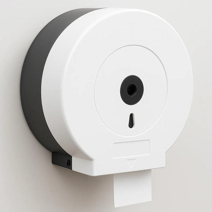 Porta Papel Higiénico 500m Industrial Plástico Baño Llave