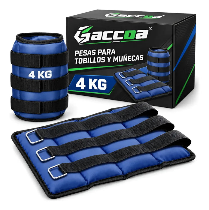 Par Pesas Tobillo Tobillera Fitnes Gym Muñecas