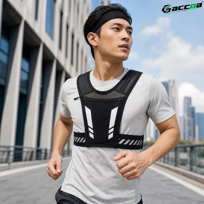 Chaleco Ajustable Para Correr Crossfit Reflectante Running
