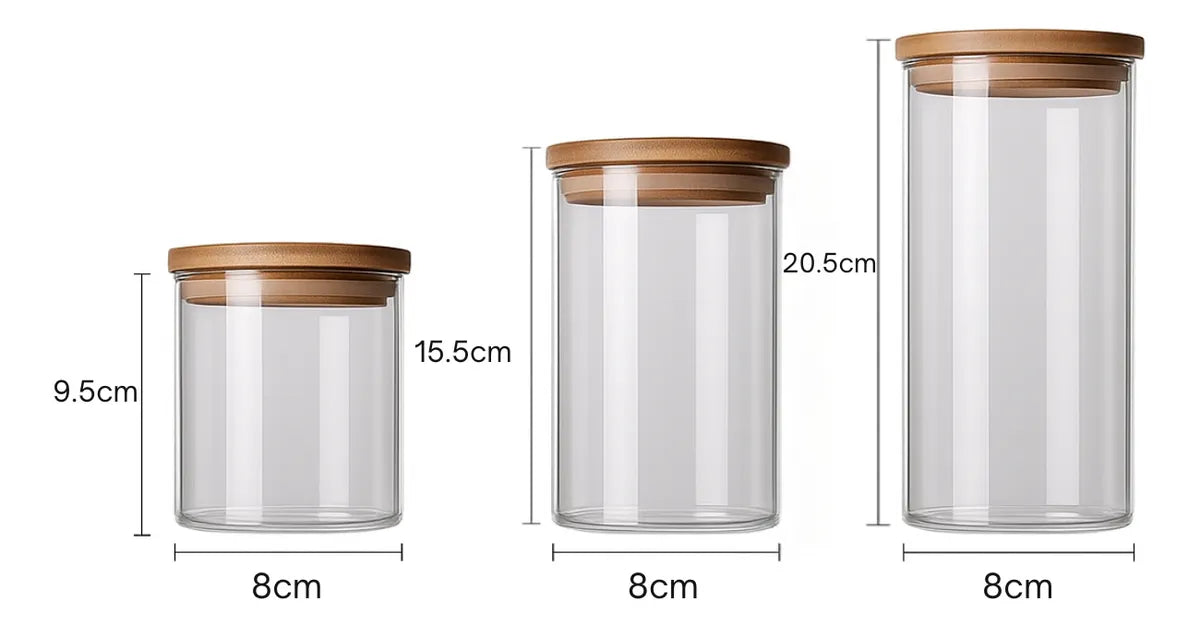 Frasco Cocina Porta Condimentero Especiero Bambu Organizador