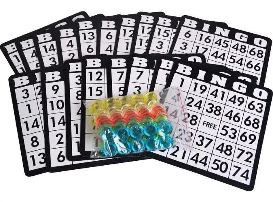 Bingo Lotto Juego De Mesa Juego De Bingo +cartones