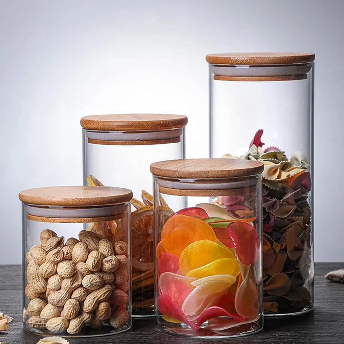 Porta Condimentero Especiero Bambu Organizador Frasco Cocina