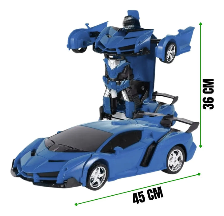 Auto A Control Remoto Deformación Juguete Niños Coche 45x36
