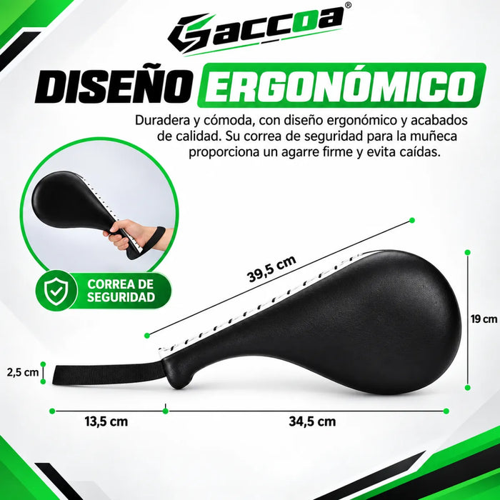 Kit Artes Marciales Boxeo Manoplas Paos Escudo Taekwondo 4pc