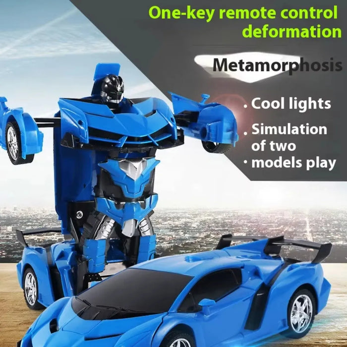 Auto A Control Remoto Deformación Juguete Niños Coche 45x36