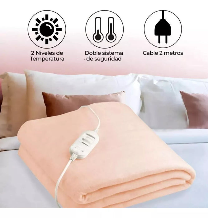 Calienta Cama Termica 50w Calientacamas Calentador 1 Plaza