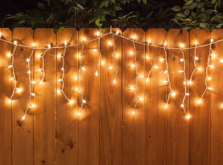 Cascada Luces Guirnalda Luces Cortina Led Navidad 120leds