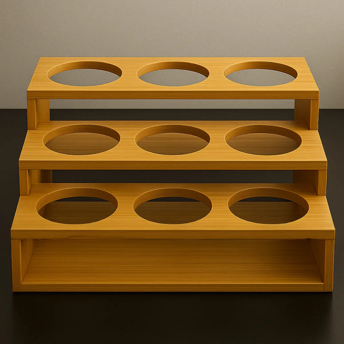 Frasco Cocina Porta Condimentero Especiero Bambu Organizador