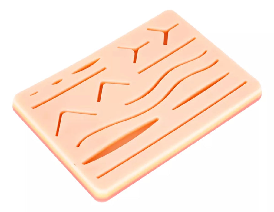 Almohadilla Pad Practica Sutura Insiciones Silicon Medicina
