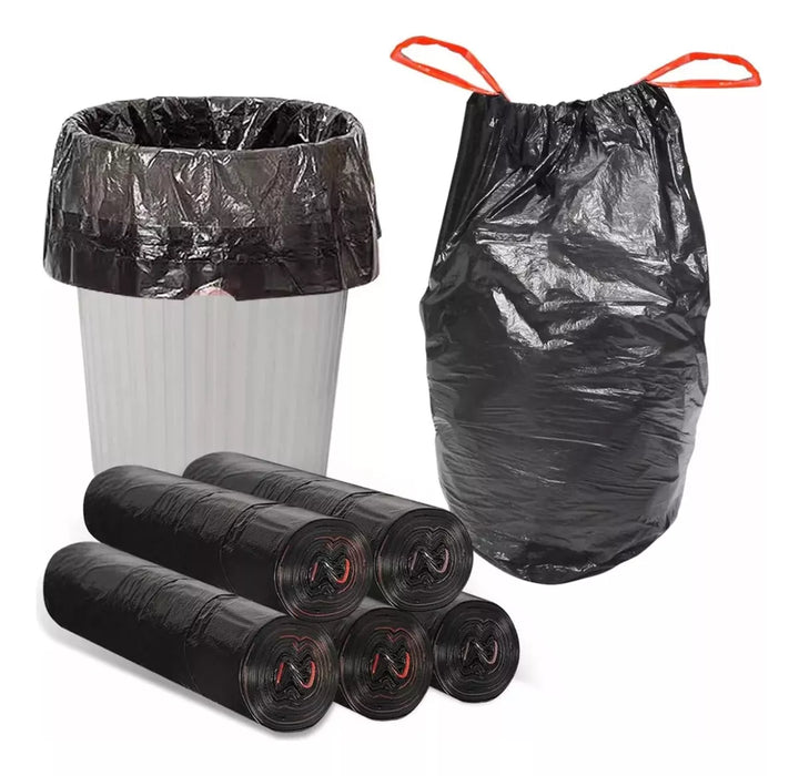 Bolsas para Basura Cordon Asa 10 Und Pequeña y grande