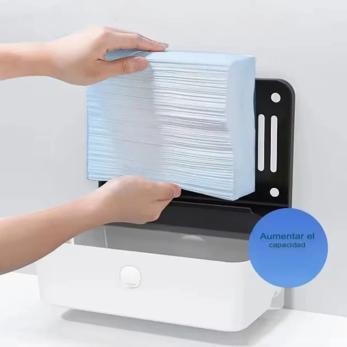 Dispensador De Toalla Interfoliado Toallas Papel 20x26