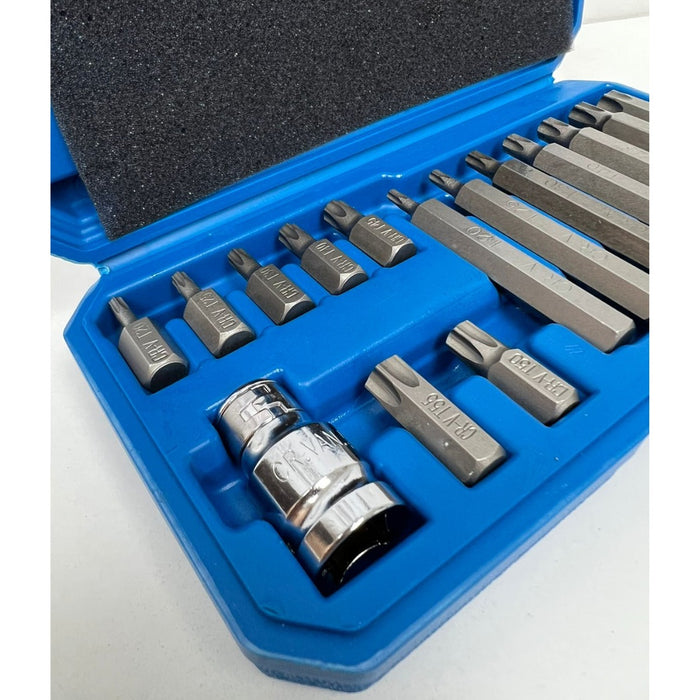 Set Punta Hexagonal T20/T50 Puntas Torx Magneticas 1/2 16 Pz