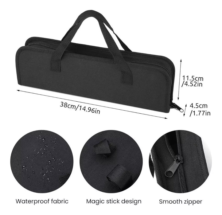 Set Asado Parrillero Accesorios Parrilla Asado Kit Asado 9pz