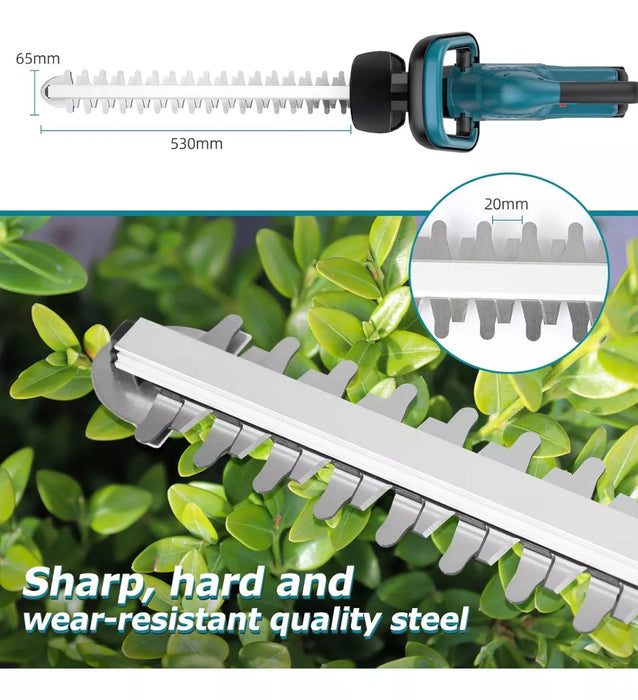 Cortasetos Inalambrico Corta Cetos Herramienta Jardin 500kw