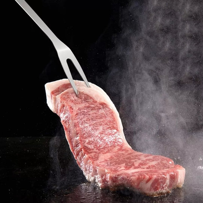 Set Asado Parrillero Accesorios Parrilla Asado Kit Asado 9pz