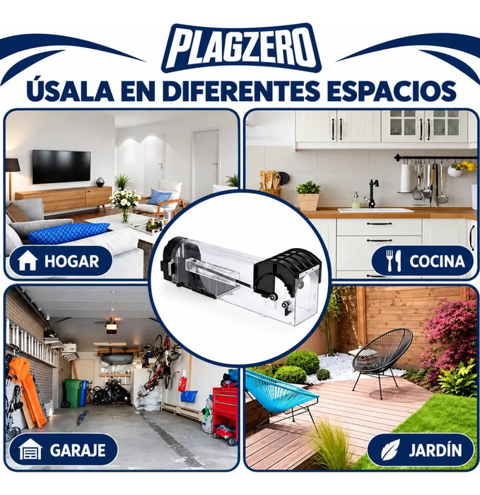 Trampas Rata Jaula Roedores Captura Luacha Trampa Automatica