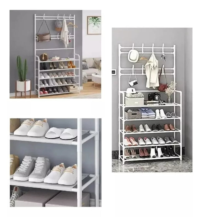 Organizador De Zapatos Perchero Gancho Zapatero 168x65cm