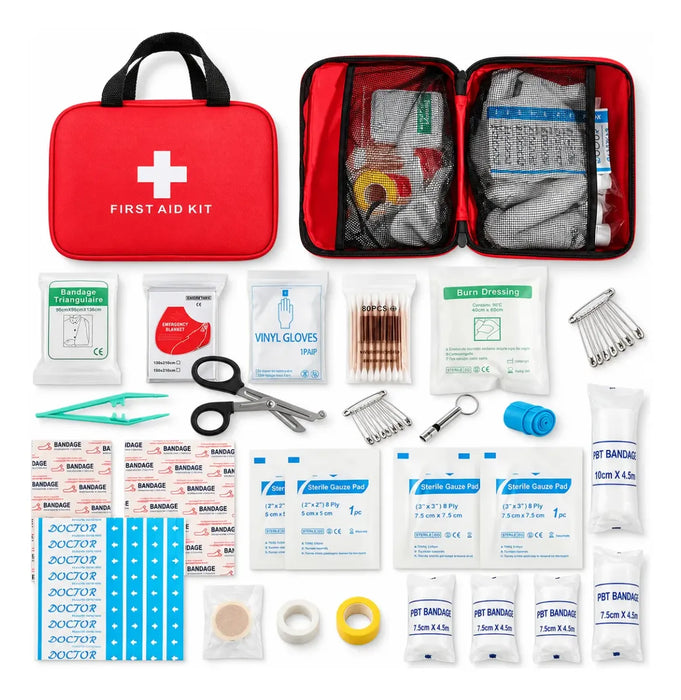 Botiquin Esteril Bolso Emergencia Primeros Auxilios 160 Pcs