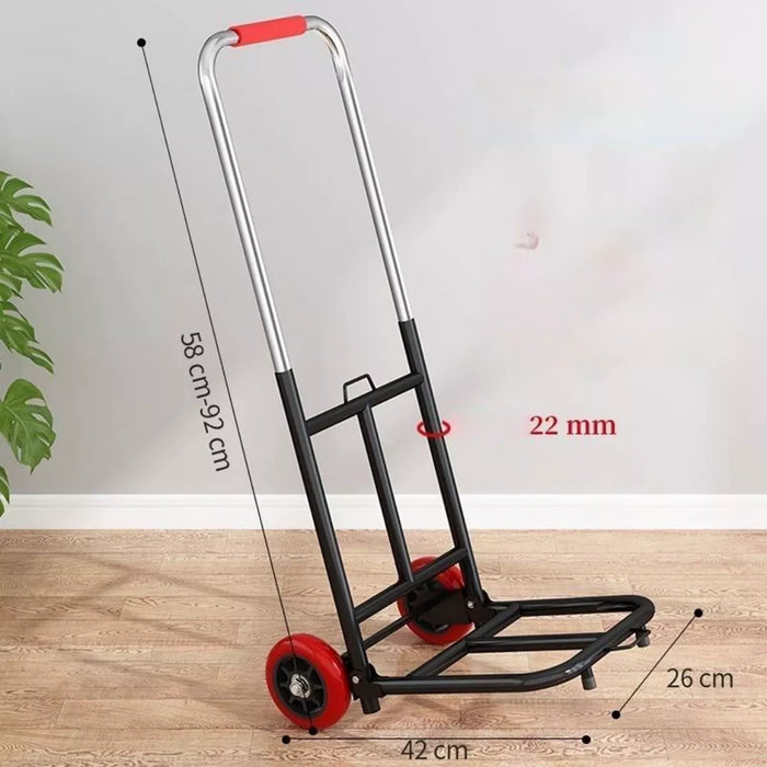 Carro De Carga Plegable Acero Llegua Resistente Yegua 200kg