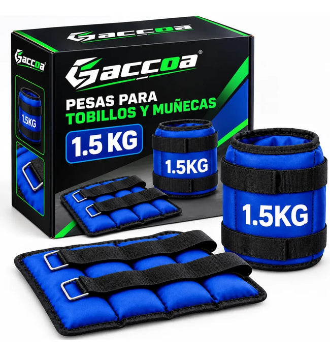 Par Pesas Tobillo Tobillera Fitnes Gym Muñecas