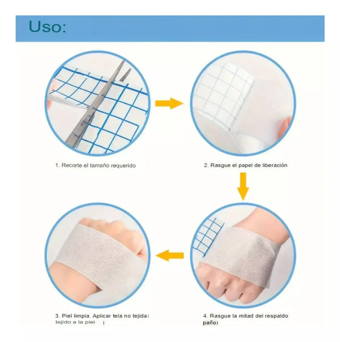 Esparadrapo Cinta Quirurgica Stretch 5 Cm X 10 M Venda Gasa