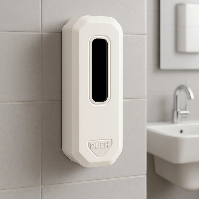Dispensador De Jabon Liquido Rellenable Plastico Pared 500ml