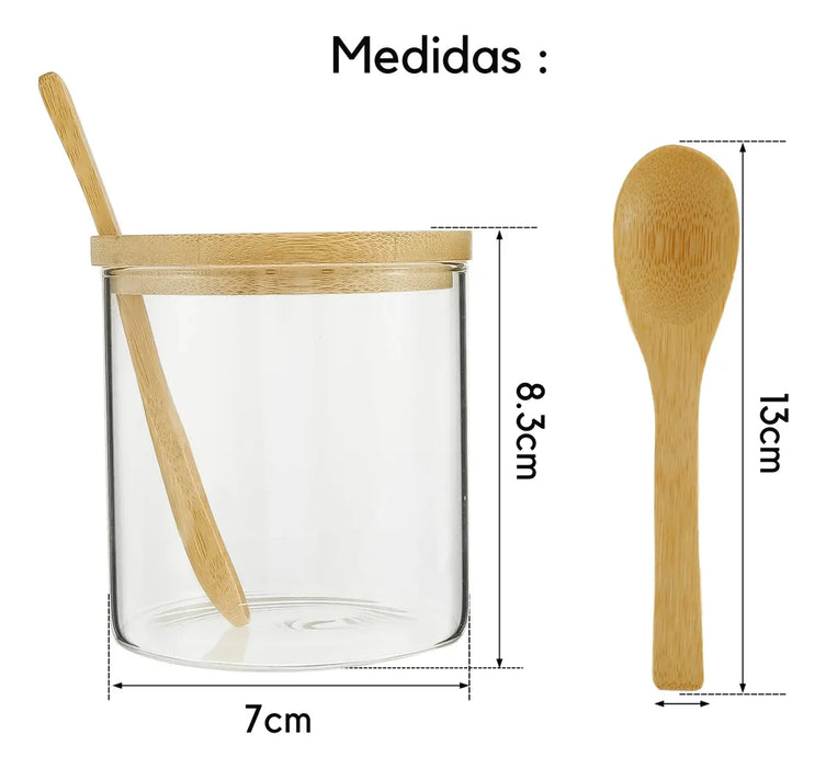Porta Condimentero 5 Especieros Giratorio Organizador Cocina