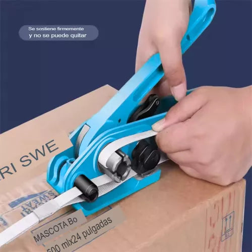 Kit Enzunchadora Manual Tensor Flejadora Sellador 12-16mm