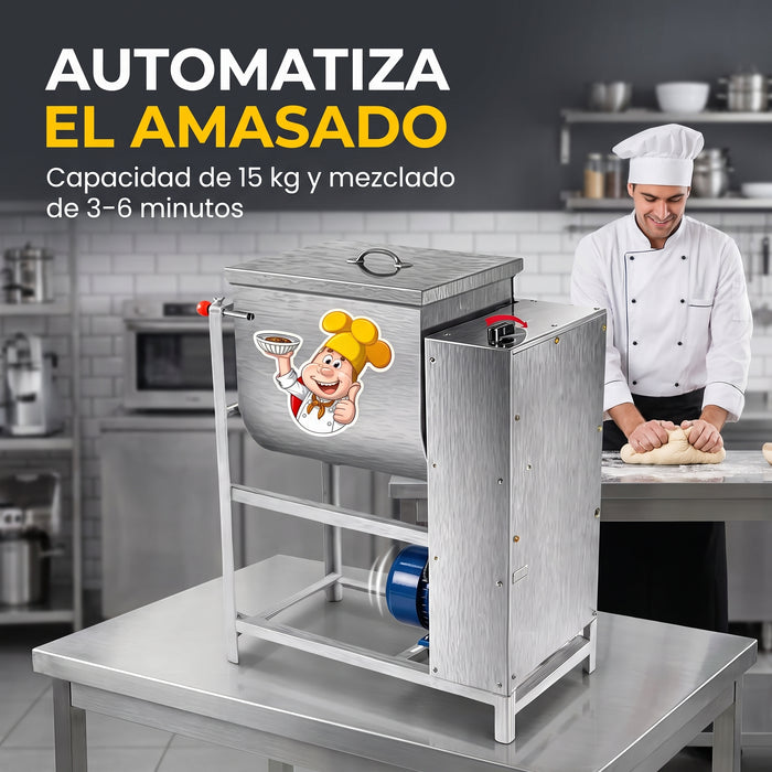 Revolvedora Industrial De 15kg panes y Amasados