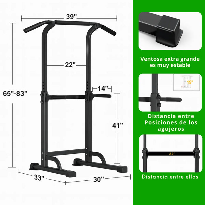Barra Multifuncional Dominadas Gimnasio Barras Entrenamiento