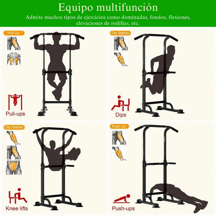 Barra Multifuncional Dominadas Gimnasio Barras Entrenamiento