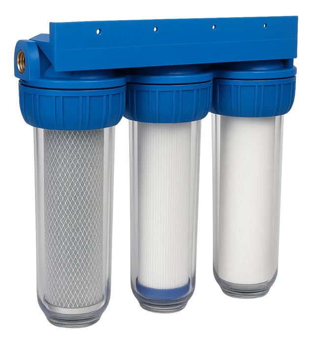 Pack 3 Filtros Antisarro Ablandador 10 Pulgadas Repuestos
