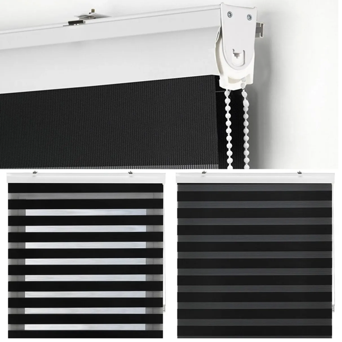 Cortinas Roller Duo Zebra De Día Y Noche Persiana