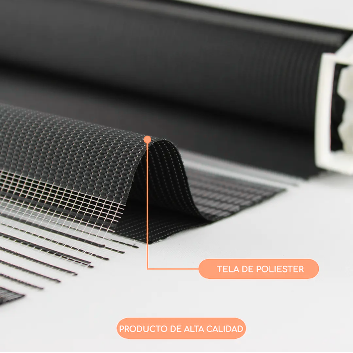 Cortinas Roller Duo Zebra De Día Y Noche Persiana