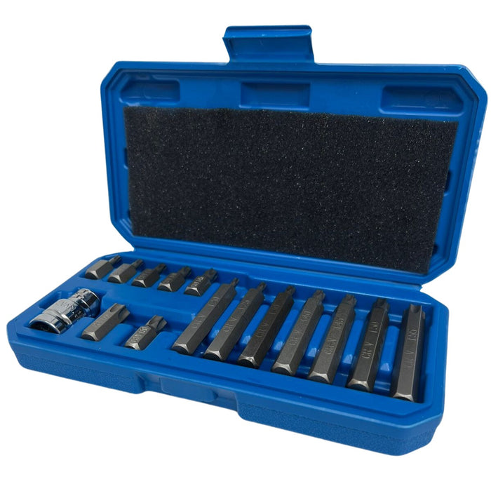 Set Punta Hexagonal T20/T50 Puntas Torx Magneticas 1/2 16 Pz