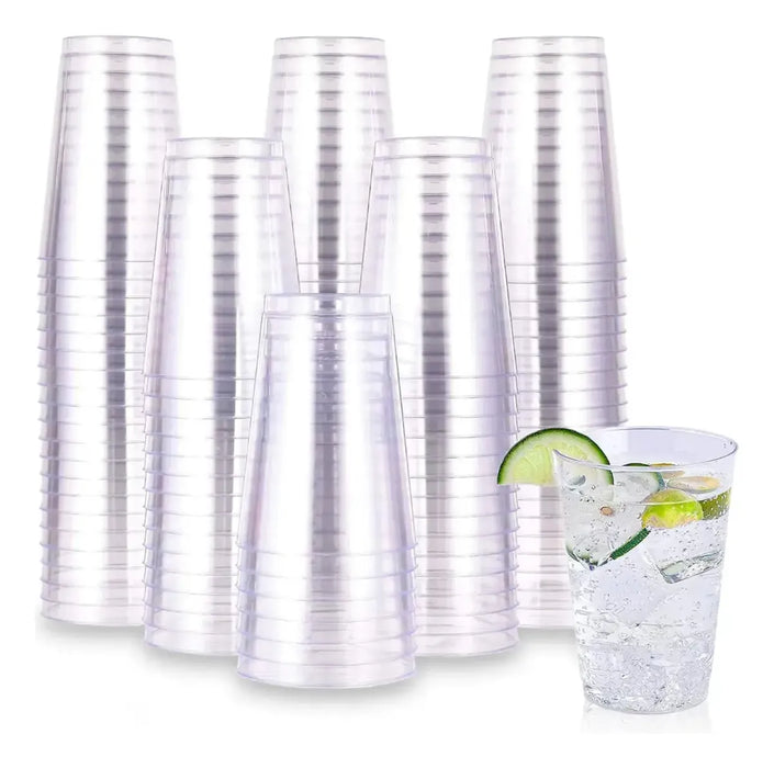 50 Vasos Cervecero Plastico Acrilico Vaso Reutilizable 400ml
