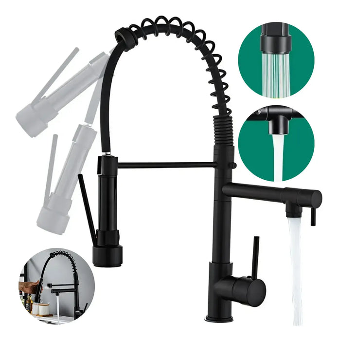 Llave De Lavaplatos Cocina Grifo Lavaloza Monomando Flexible