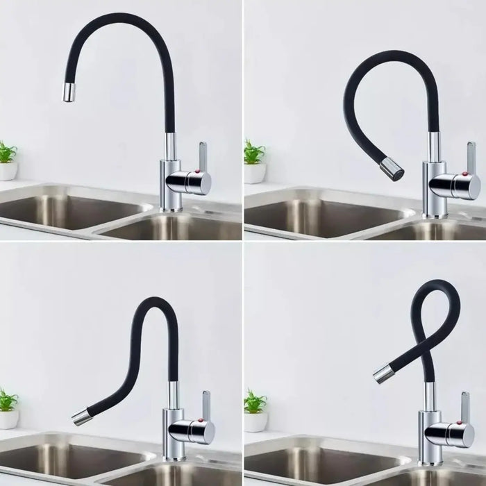 Llave Monomando Lavaplatos Cuello Flexible Griferias Cocina