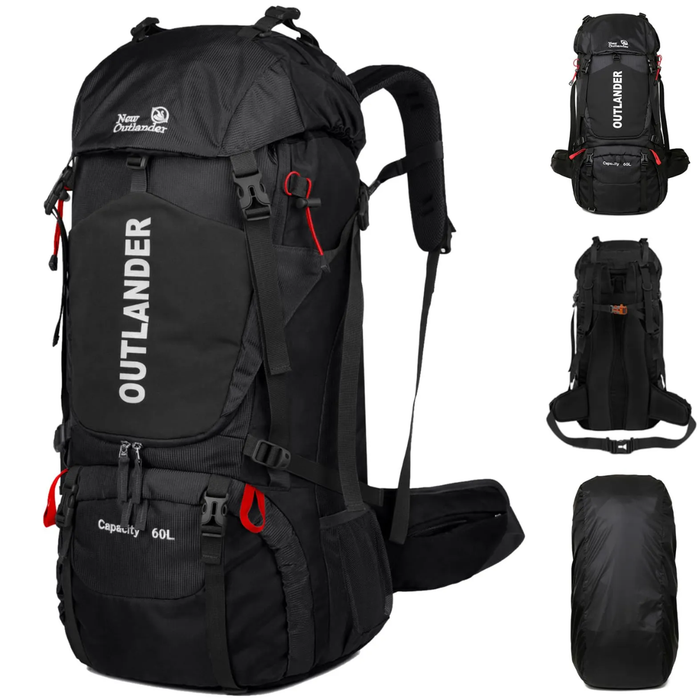 Mochila De Trekking Senderismo Acampar Camping Outdoor 60lts