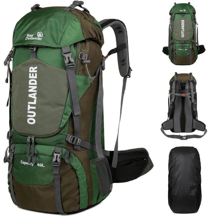 Mochila De Trekking Senderismo Acampar Camping Outdoor 60lts