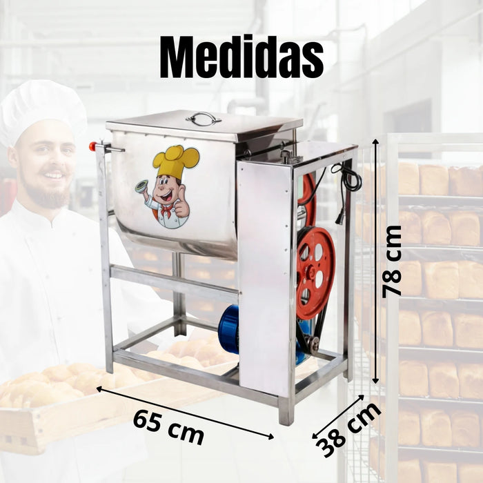 Revolvedora De Masas Amasadora Industrial Revolvedora